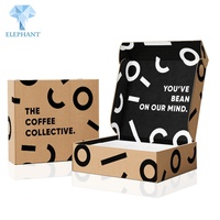 Meilleure boîte d'emballage pliable en carton recyclé pour l'expédition et le courrier, idéale pour la mode