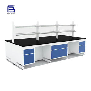 HOT Banco da Lavoro da Laboratorio con Telaio a C, Tavolo da Lavoro per Chimica e Biologia per Scuole - Product Image 2