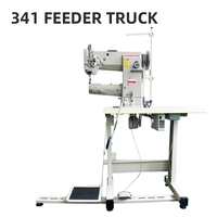 Machine à coudre en cuir pour sac de ceinture, bras cylindrique, pied de marche, matériau épais, 341