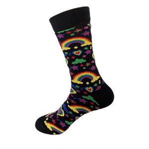 Latest Popular Jacquard Cotton Knitted Funny Winter Custom <b>Socks</b> for Women - Product Image 4