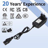 Chargeur de batterie Li-ion universel mural 3S 12V/12,6V 1,5A 2A AC UE/US à charge rapide automatique CC/CV pour pulvérisateur, certifié CE ETL KC