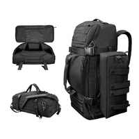 Sacs à dos tactiques personnalisés 40L 45L 50L camouflage imperméables unisexes anti-insectes pour l'entraînement, la randonnée, les sports de plein air pratiques