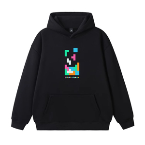 Streetlux Graffiti Letters Pullover Hoodie Hombre Instagram Marca de moda Hip Hop Design Sense Hoodie - Product Image 3