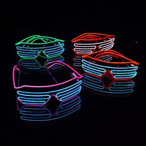 Gafas LED Coloridas, Gafas Luminosas para Bares Musicales, KTV, Decoración de Fiestas, Festivales Navideños, Gafas de Neón Brillantes - Product Image 4