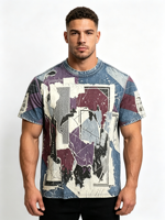 T-shirts unis en gros, 100% coton, pour hommes, avec logo personnalisé, surdimensionnés, de haute qualité, à manches courtes