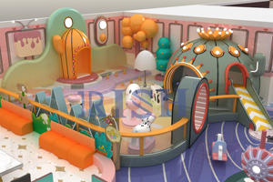 Parque de Atracciones de Diseño Moderno, Piscina de Pelotas Grande, Equipos de Parque de Diversiones, Equipos de Juego, Parques Infantiles Interiores para Niños - Product Image 3
