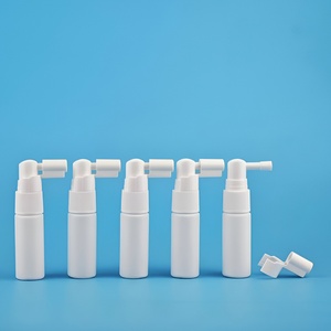Flacons pulvérisateurs nasaux en plastique transparent PET 10 ml avec <span class=keywords><strong>pompe</strong></span> pulvérisatrice, emballage rond - Product Image 4