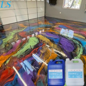 Epoxi líquido <span class=keywords><strong>autonivelante</strong></span> antiabrasivo transparente alto de Little Sparrow <span class=keywords><strong>para</strong></span> piso de pintura - Product Image 4