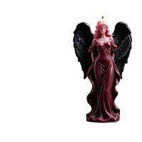 Nouvelles Idées - Moule en Silicone pour Bougie d'Aromathérapie « Ailes de Déesse » - Gel DIY pour Pierre Diffuseur et Ornements Décoratifs Irréguliers