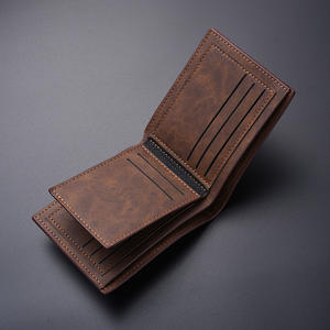 Portefeuille pour homme IStapromo Gifts, nouveau design tendance, poche de luxe, minimaliste, ouvert, court, en PU, billetera, carteras de para hombre - Product Image 1