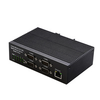 Convertidor de Dispositivos Industriales de Riel DIN DIEWU, 4 Puertos, de Serie a Ethernet, RS232/RS485/RS422, Equipo de Transmisión de Puerto Serie