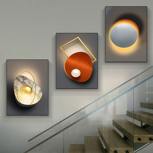 Vendeurs bon marché PS Cadre Toile Peinture Décoration Murale Salon TV Canapé Fond Mur Cristal Porcelaine Art Mural - Product Image 1