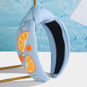 New giản dị củ<span class=keywords><strong>a</strong></span> phụ nữ <span class=keywords><strong>Headband</strong></span> gồm có một độc đáo kim cương-studded ngọc trai hạt trái cây trang trí thiết kế thời trang tóc phụ kiện - Product Image 3