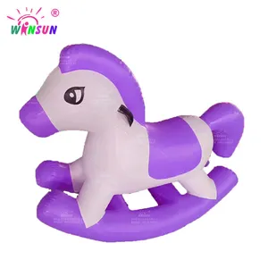 Winsun Close inflatable rocking horse rocking jumping horse riding new inflatable animal toys