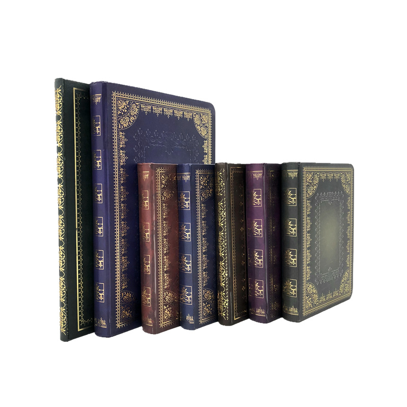 Роскошный винтажный штамп из золотой фольги с тиснением в твердом переплете