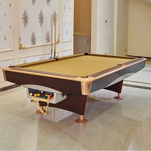 Venta caliente moderna Junior Home mesa profesional de madera maciza 7 pies 8 pies 9 pies piscina billar uso interior pizarra cuero incluye taco - Product Image 1