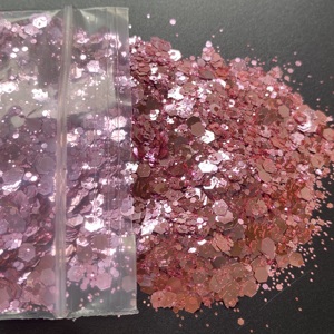ผงกลิตเตอร์สีทอง/สีขาว/สีดำผสมกลิตเตอร์ไม่มีสารพิษจำนวนมาก - Product Image 4