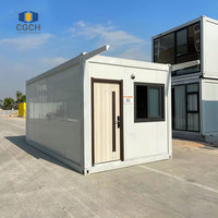 Pour le dernier kit de maison de conteneur modulaire de petite maison du fabricant professionnel CGCH maison mobile magasins conteneurs en sandwich