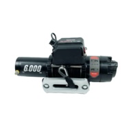 Treuil électrique de haute qualité 4x4 6000 lbs, treuil 12v ATV 6000