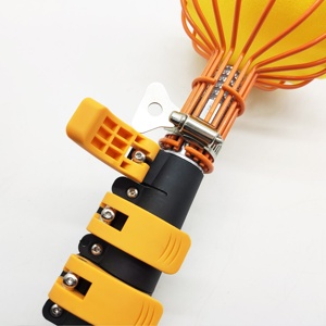Árbol frutal de jardín, poste telescópico, herramienta para recoger frutas, cesta, bloqueo abatible de aluminio, 12 pies, 20 pies, 24 pies, 30 pies, 36 pies para Apple <span class=keywords><strong>Mango</strong></span> - Product Image 5