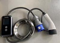 Nouveau chargeur EV AC 3,5 kW Type 2 16A portable, application Tuya, câble de 5 m, IP66, différentes prises, chargeur domestique EVSE pour véhicule électrique