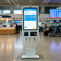 Kiosco de Pago Vertical Integrado OEM ODM con IC y NFC para Estaciones de Tren, Aeropuertos, Metro y Puntos de Transporte, Kiosco de Venta de Boletos de Autoservicio