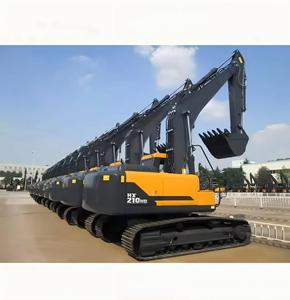 รถขุดตีนตะขาบขนาดกลาง HX210L 21 ตัน มาตรฐานยูโร 5 Tier 4F ระบบไฮดรอลิกประสิทธิภาพสูง - Product Image 4