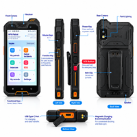 Plateforme cloud résistante aux intempéries, système de patrouille de sécurité avec reconnaissance faciale, carte NFC, GPS, Android, 4G SIM