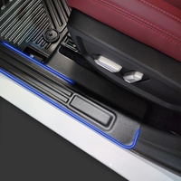Tapis de sol de voiture en TPE toutes saisons 5D à motif géométrique noir de marque KQD, taille personnalisée, garantie 1 an pour Chery Jetour X70