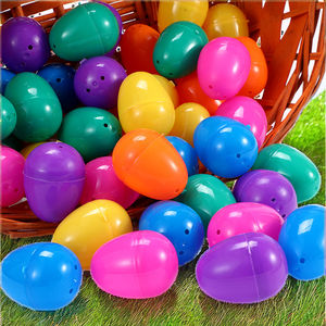 New Arrival Durable Hot Selling Fillable Plastic <strong>Easter</strong> <strong>Eggs</strong> Empty Colorful Bright for <strong>Easter</strong> Bunny <strong>Egg</strong> Hunt - Product Image 2