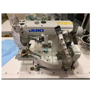 Nouvelle machine à coudre industrielle à point de recouvrement à trois aiguilles et cinq fils Juki MF-7923 à lit cylindrique - Product Image 1