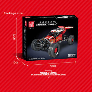 Mould King 18019BS Kit de Voiture d'Escalade Hurricane Contrôlée par Application MOC DIY, Ensemble de Modèles de Voitures de Collection, Blocs de Construction de Véhicules d'Escalade - Product Image 6