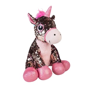 El nuevo listado Varios patrones Pequeño animal de peluche Hacer cosas Juguetes Diseños personalizados Mini juguete Juguete de lentejuelas de peluche personalizado - Product Image 1