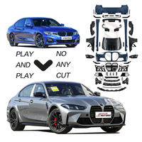 Kit carrosserie pour BMW 3 G20 Upgrade to 2025 G80 LCI M3 Pare-chocs avant arrière Phare Capot Aile Grille Tuyau Jupe Latérale Diffuseur