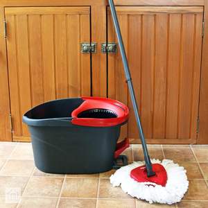 Repuestos para aspiradora de hogar inteligente, repuesto de mopa giratoria de microfibra para cabezales de mopa <span class=keywords><strong>Vileda</strong></span> O-cedar 360 EasyWring Fit Velidas - Product Image 4