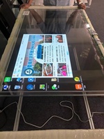 Máquina Expendedora Inteligente con Pantalla OLED Transparente e IA para Publicidad, de 30 y 55 Pulgadas
