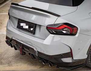 Embellecedor de parachoques de coche de 2022 pulgadas superventas adecuado para <span class=keywords><strong>BMW</strong></span> 2 Series G42 <span class=keywords><strong>M240</strong></span> labio inferior de parachoques trasero de estilo OEM - Product Image 5