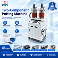 Mesin Dispenser Lem AB Dua Komponen Semi Otomatis Genggam untuk Pemasangan Resin Epoksi