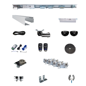 Turtech & doortec nhiệm vụ nặng nề tự động cảm biến kính cửa trượt tự động mở cửa sử dụng thương mại cửa kính hh200b - Product Image 5