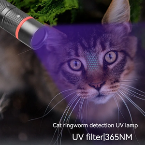 Linterna UV de Luz Negra WOSEN 365nm, Mini Linterna UV Recargable por USB, de Aleación de Aluminio, Portátil, para Detección de Orina de Mascotas - Product Image 6
