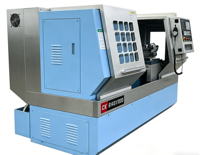 Tour CNC horizontal monobloc entièrement automatique CK6136 à banc plat, haute précision, commande GSK, moyenne capacité, base robuste