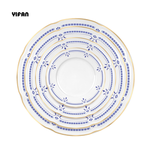 Wholesale Wedding Charger Plates Plates Sets Dinnerware Ceramic Dishes Porcelain Dinner Sets - Product Image 6