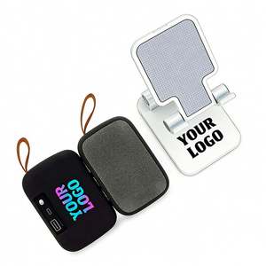 Custom Logo Adjustable Desk Phone Holder Folding Design 4''-7'' Phone Support Wholesale Business Event Promo Gift Phone <b>Stand</b> - Product Image 1