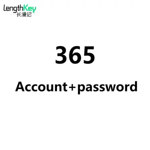365 Account+password Send By Ali Chat Page Support customize name Send it online immediately