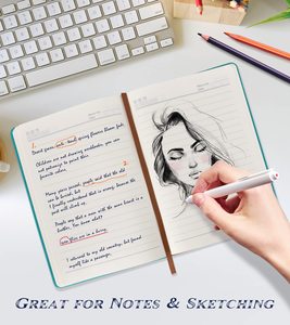 Cuaderno <span class=keywords><strong>de</strong></span> Tapa Dura Personalizable <span class=keywords><strong>con</strong></span> Impresión, <span class=keywords><strong>de</strong></span> Cuero PU, para <span class=keywords><strong>Mujeres</strong></span> y Hombres, <span class=keywords><strong>con</strong></span> Cierre Elástico y Marcapáginas <span class=keywords><strong>de</strong></span> Cinta - Product Image 3