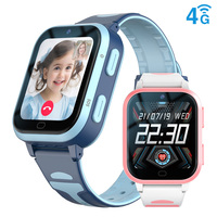 Montre connectée pour enfants version sud-américaine 2026 avec carte SIM 1G+8G, appel SOS, GPS+LBS+WIFI, appel vidéo 4G, montre intelligente pour enfants D5