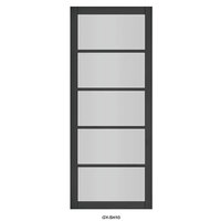 Portes intérieures modernes en MDF de Chine avec finition décorative pour chambres à coucher et maisons
