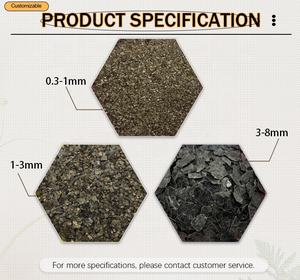 0.3-1mm <span class=keywords><strong>Vermiculite</strong></span> de minerai d'or brut inorganique naturel de haute pureté pour l'agriculture - Product Image 3
