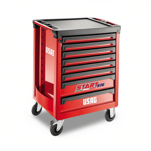 Armoire à outils USAG Start 516 à 8 tiroirs, chariot de rangement roulant pour atelier - Product Image 2