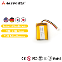 Batterie au lithium polymère de qualité supérieure 3,7 V 540 mAh 552540 pour produits électroniques grand public